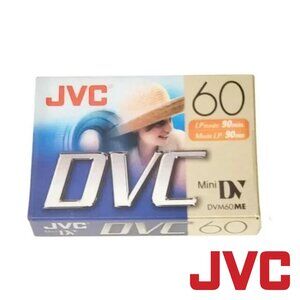 JVC Mini DVC Digital Video Cassette M-DV60DU SP Mode 60min / LP Mode 90min